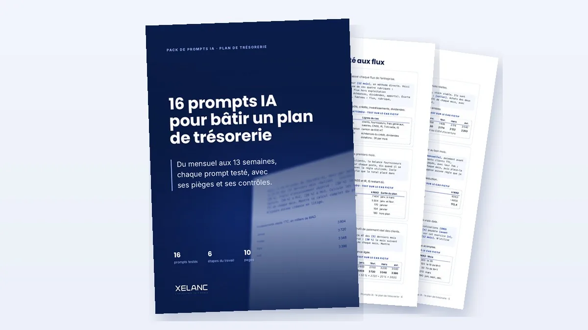 Aperçu : Pack de prompts IA : le plan de trésorerie